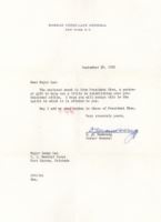 뉴욕총영사가 새미리에게 보낸 편지(1955.9.28)