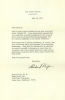 미대통령 로버트 닉슨이 새미리에게 보낸 편지(1971.5.10)
