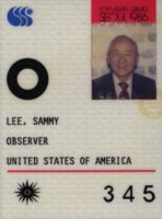 새미리의 제10회 서울아시안게임 옵저버카드(1986)
