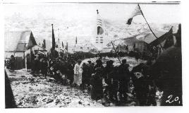 블라디보스톡 3.1절 1주년 기념식 사진(1920)