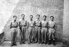 한국광복군총사령부 단체 사진(1945.9.6)