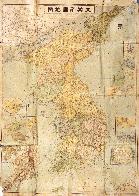 대한제국 지도(1908)